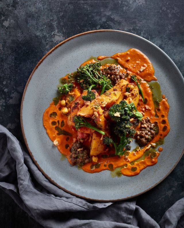 Spiced autumn vegetables anyone?⁠
⁠
This vegan favourite packed full of spiced and roasted vegetables, served with chana dahl, spiced herb oil, lentil crumb and curry sauce is the perfect dish to warm you up on these cold wintery days.⁠
⁠
⁠
#food #foodstagram #foodphotography #instagood #yum #lovecornwall #theplumemitchell #dinewithus #visitcornwall #foodie #foodies #instafood #foodporn #delicious #restaurant