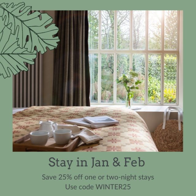 For a limited time only we’re offering 25% off our room rate for one- and two-night stays.  Be spontaneous, sleep easy, lay in, enjoy a late breakfast, and explore Cornwall. ⁠
⁠
Use voucher code: WINTER25 ⁠
⁠
Book online at: https://theplumemitchell.co.uk/book/book-a-room/ ⁠
⁠
Terms & Conditions: Offer valid online with voucher code WINTER25. Valid on one- or two-night stays between 15th January 2022 and 11th February 2022. Offer valid on new bookings only and subject to availability. Only available to book online. Extra nights will be charged at the standard rate. ⁠
⁠
⁠
#staywithus #visitus #lovecornwall #stayhere #visitturo #escapetheeveryday #cornwall #mitchelluk